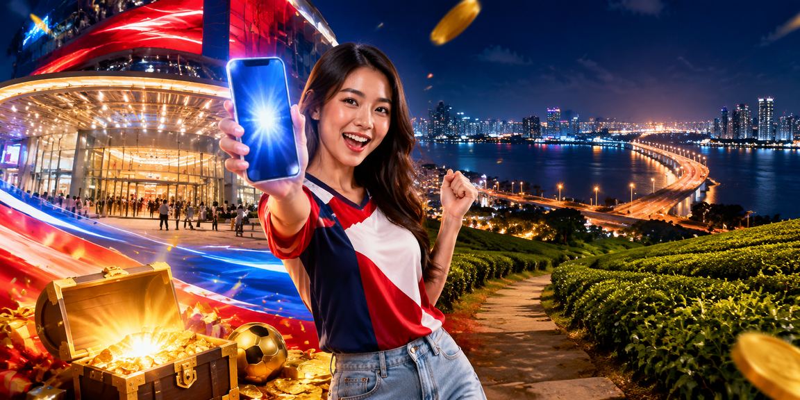 Pengguna menggunakan aplikasi kasino mudah alih di Johor